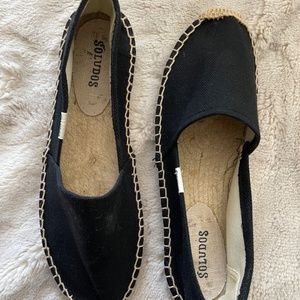 Soludos Black Espadrilles
